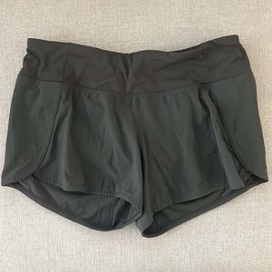Green Lululemon shorts